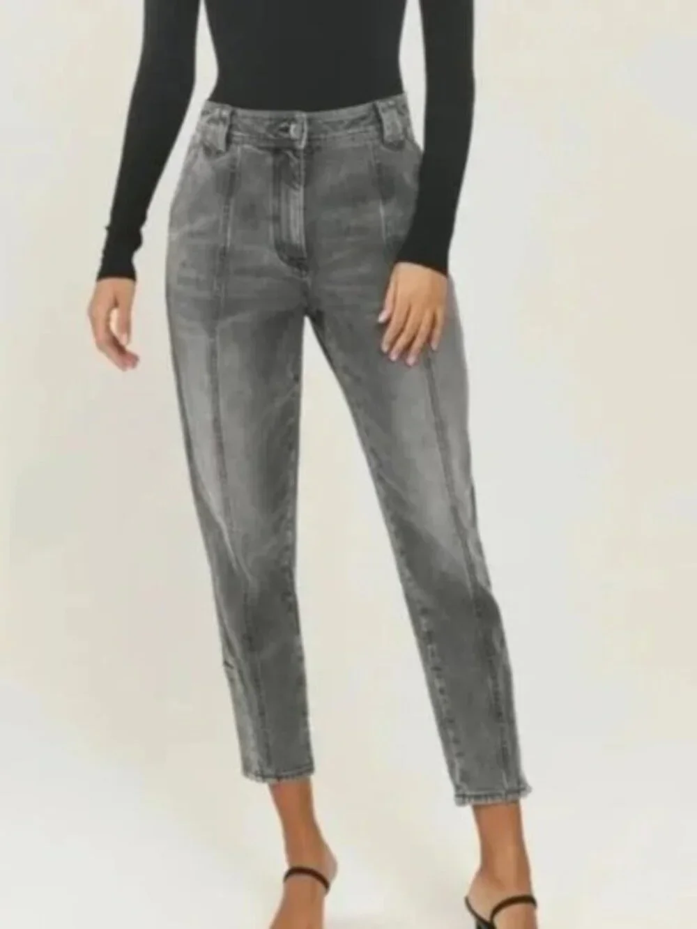 Something Navy Roxie Snap Barrel Jeans